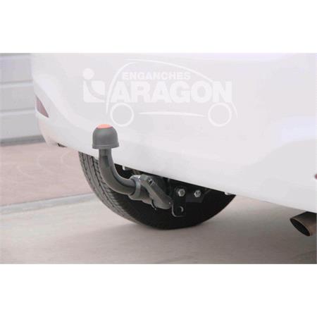 Aragon Horizontaly Removable Towbar for Toyota YARIS/VITZ 2012 to 2014