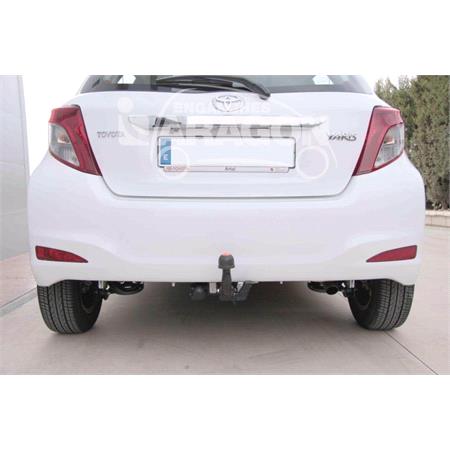 Aragon Horizontaly Removable Towbar for Toyota YARIS/VITZ 2012 to 2014