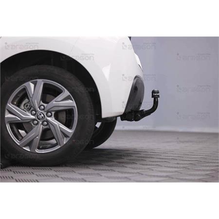 Aragon Horizontaly Removable Towbar for Mazda 2 Hatchback 2022 Onwards