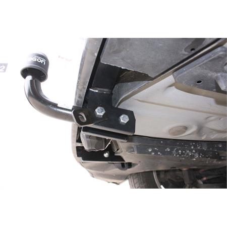 Aragon Swan Neck Ball Towbar for Toyota VERSO 2009 to 2018 (Except Verso S, Including 7 Seats)