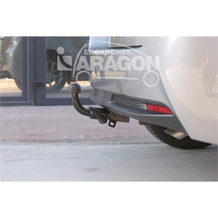Aragon Horizontaly Removable Towbar for Toyota VERSO 2009 to 2018 (Except Verso S, Including 7 Seats)