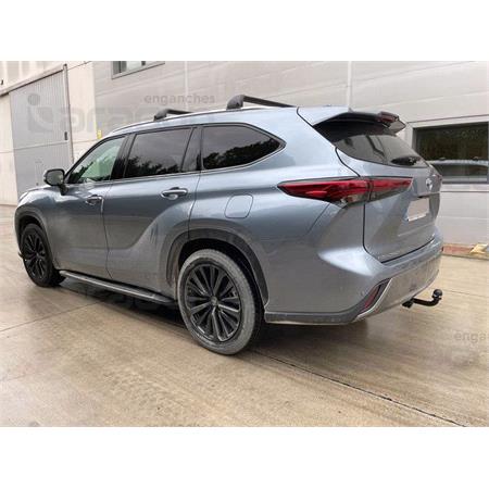 Aragon Swan Neck Ball Towbar for Toyota HIGHLANDER 2019 Onwards