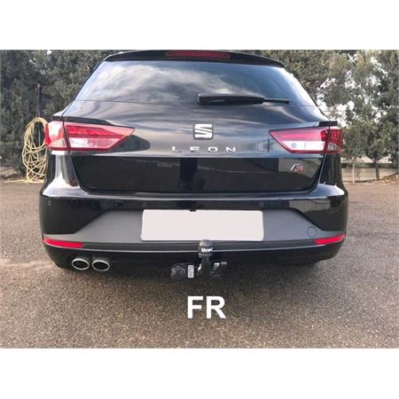 Aragon Horizontaly Removable Towbar for Skoda OCTAVIA IV 2020 Onwards (Including Restyling 2024, Not Valid for RS Models)