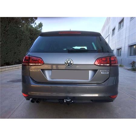 Aragon Horizontaly Removable Towbar for Volkswagen GOLF VII Estate 2013 to 2017