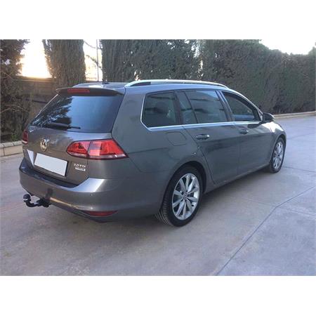 Aragon Horizontaly Removable Towbar for Volkswagen GOLF VII Estate 2013 to 2017