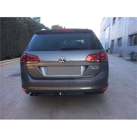 Aragon Horizontaly Removable Towbar for Volkswagen GOLF VII Estate 2013 to 2017