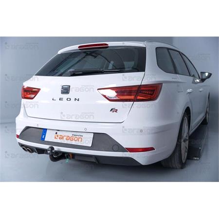 Aragon Vertically Detachable Towbar for Seat LEON ST Box Body / Estate 2017 to 2020