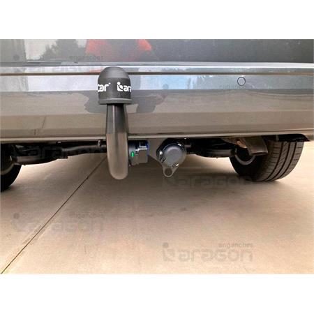 Aragon Vertically Detachable Towbar for Volkswagen CADDY V MPV 2020 Onwards