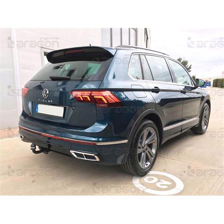 Aragon E6711CA Swan neck ball Towbar for Volkswagen TIGUAN 2007 to 2015