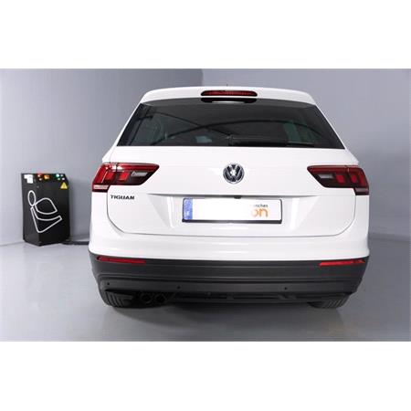 Aragon E6711CV Vertical Towbar for Volkswagen TIGUAN 2007 to 2015 (Trim visible in R Line model)