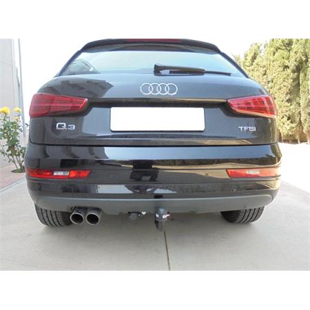 Aragon E6711CV Vertical Towbar for Volkswagen TIGUAN 2007 to 2015 (Trim visible in R Line model)