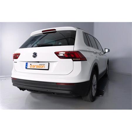 Aragon E6711CV Vertical Towbar for Volkswagen TIGUAN 2007 to 2015 (Trim visible in R Line model)