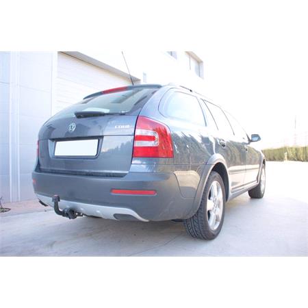 Aragon Horizontaly Removable Towbar for Skoda OCTAVIA Combi 2009 to 2012