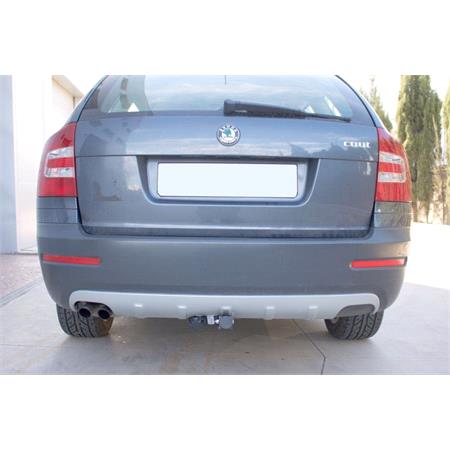 Aragon Horizontaly Removable Towbar for Skoda OCTAVIA Combi 2009 to 2012