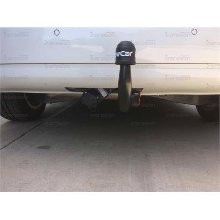 Aragon Vertically Detachable Towbar for Skoda OCTAVIA Combi 2009 to 2012