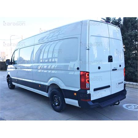 Aragon Swan Neck Ball Towbar for Volkswagen CRAFTER Box 2017 Onwards (Valid only for models with standard rear step)