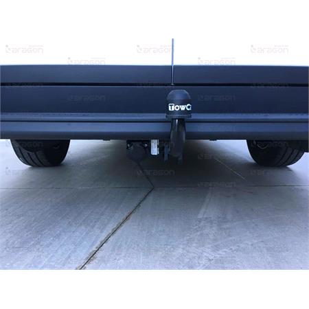 Aragon Swan Neck Ball Towbar for Volkswagen CRAFTER Box 2017 Onwards (Valid only for models with standard rear step)