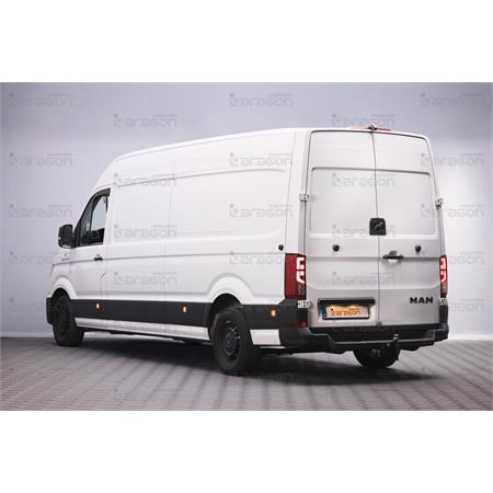 Aragon Flange Ball Towbar for Volkswagen CRAFTER Bus 2016 Onwards (Valid only for models with standard rear step)
