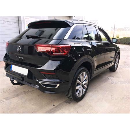 Aragon Swan Neck Ball Towbar for Volkswagen T ROC Convertible 2019 to 2025