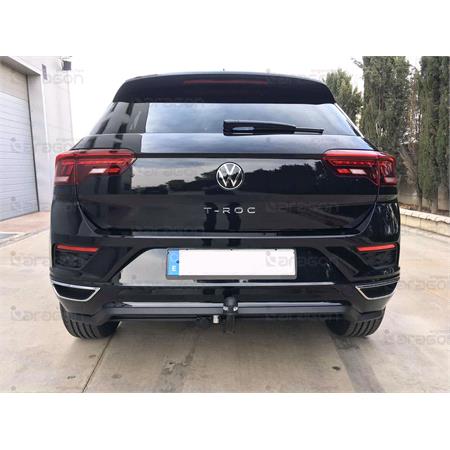 Aragon Swan Neck Ball Towbar for Volkswagen T ROC Convertible 2019 to 2025