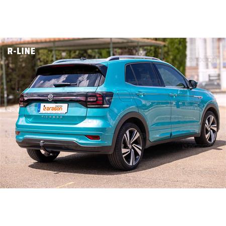 Aragon Swan Neck Ball Towbar for Volkswagen T CROSS 2018 to 2023