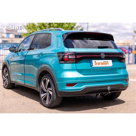 Aragon Swan Neck Ball Towbar for Volkswagen T CROSS 2018 to 2023