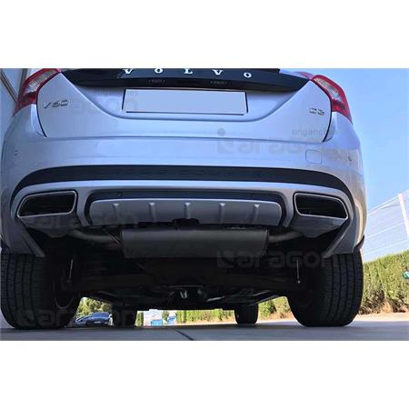 Aragon Vertically Detachable Towbar for Volvo S60 II 2010 to 2019
