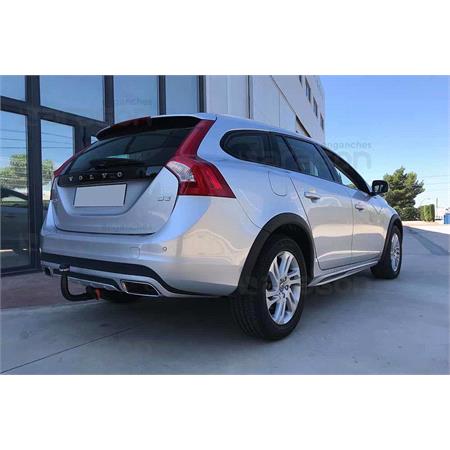 Aragon Vertically Detachable Towbar for Volvo S60 II 2010 to 2019