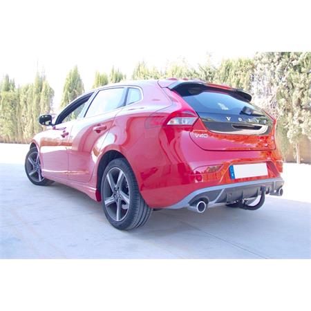 Aragon Vertically Detachable Towbar for Volvo V40 Hatchback 2012 to 2019
