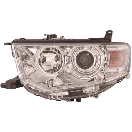 Left Headlamp (Halogen) for Mitsubishi L200 2010 on