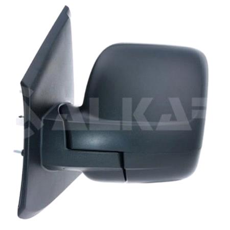 Left Wing Mirror (electric, heated, black cover) for Renault TRAFIC III Platform, 2014 Onwards
