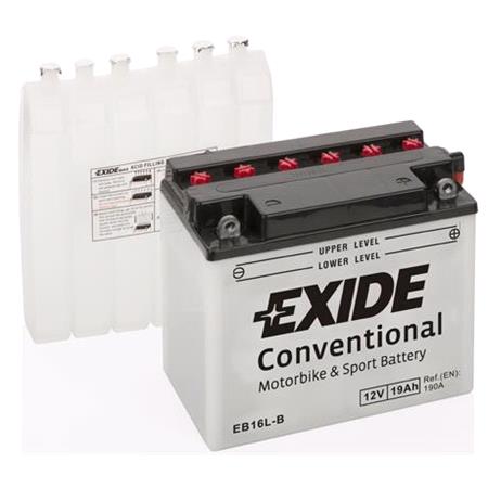 Exide EB16LB Dry Motorcycle Battery