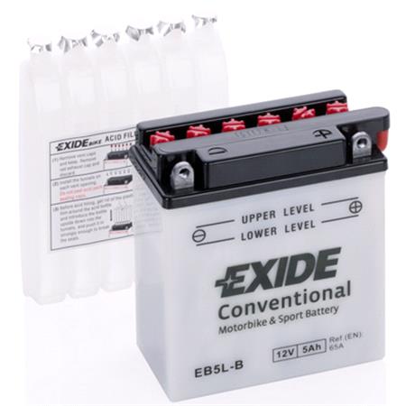 Exide EB5LB Dry Motorcycle Battery