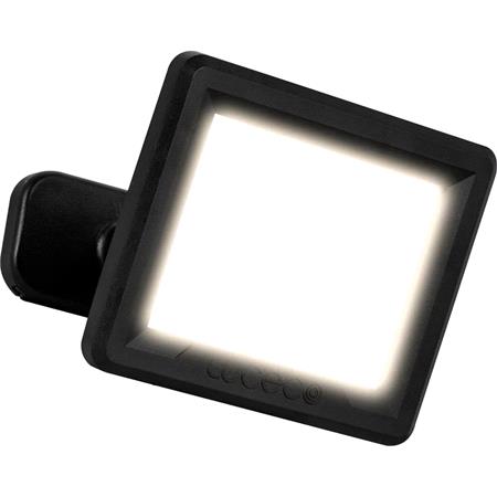 Luceco Essence 10W Floodlight with Ball Joint and 1m Cable   Black