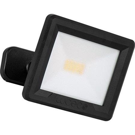 Luceco Essence 10W Floodlight with Ball Joint and 1m Cable   Black