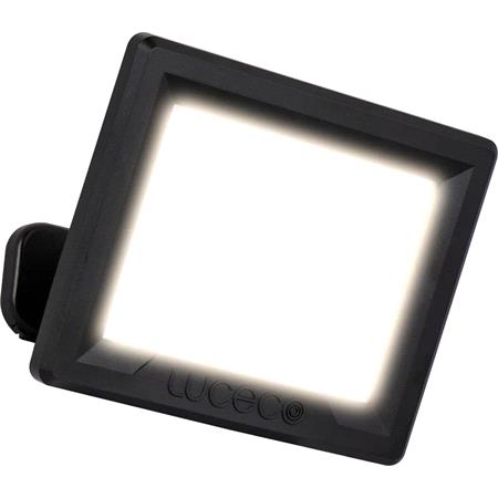 Luceco Essence 30W Floodlight with Ball Joint and 1m Cable   Black