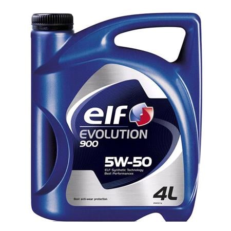 Elf Evolution 900 5w50 Fully Synthetic Engine Oil. 4 Litre