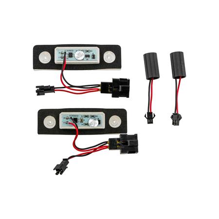 NTY Licence Plate LED Lights   Pair   ELP SK 001
