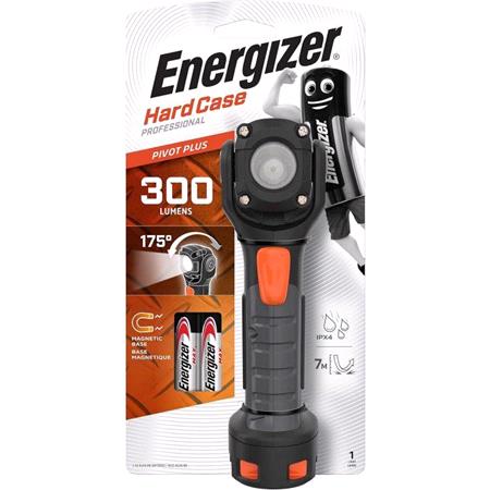 Energizer Hard Case Pivoting Head Torch 300 Lumens