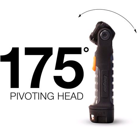 Energizer Hard Case Pivoting Head Torch 300 Lumens