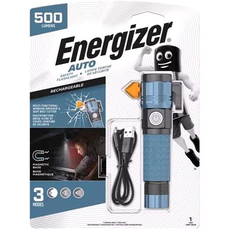Energizer Metal Rechargable&nbsp;Auto Torch 500 Lumens