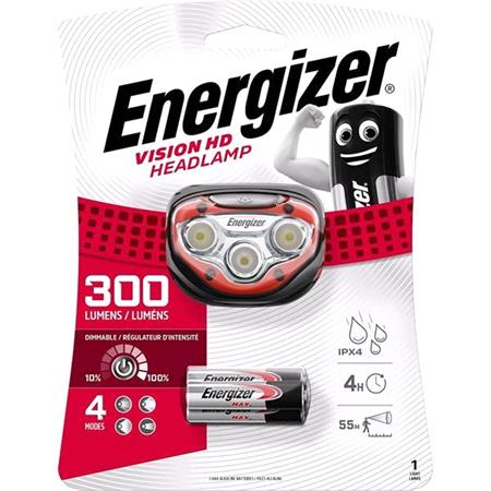 Energizer Vision HD Headlamp 300 Lumens