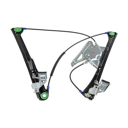 Window Regulator, Right Front 4 Door Electric without electric motor (EPS AU 008)