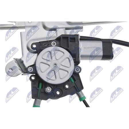 Window Regulator, Left Front Electric with electric motor (EPS CH 011S)