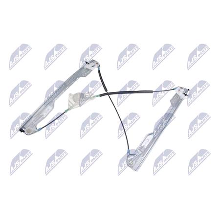 Window Regulator, Left Front Electric without electric motor (EPS CT 019)