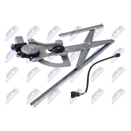 NTY Window Regulator, Right Front, Electric, with electric motor, (EPS DW 006S)