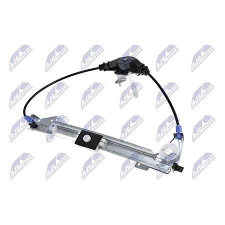 Window Regulator, Left Rear Single Rail Window Lift Manual Window Regulator, Left Rear Single Rail Window Lift Manual (EPS FT 028)