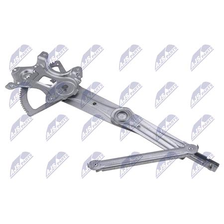 Window Regulator, Left Front Electric without electric motor (EPS TY 006)