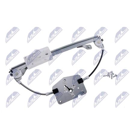 NTY Window Regulator, Electric, without electric motor, Right Rear, (EPS VW 031)