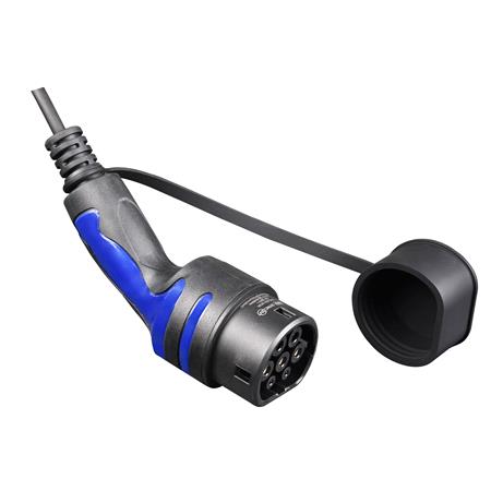 SyncEV UK 3 Pin Plug to Type 2 Granny Charging Cable 10A / 2.4kw   5m